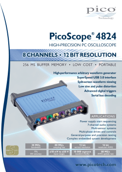 PicoScope&reg; 4824