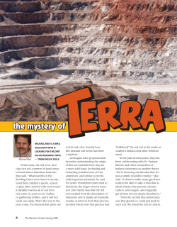 The Mystery of Terra Rossa