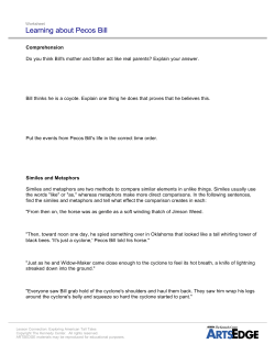 Learning about Pecos Bill - ArtsEdge