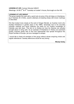 LOOKING AT LIFE - Melton Mowbray U3A