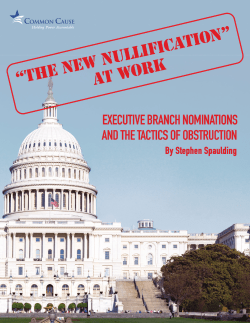 "The "New Nullification` at Work