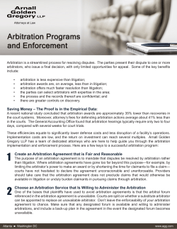 Saving Money &ndash; The Proof is in the Empirical Data: Create an