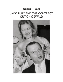 nodule x29 jack ruby and the contract out on