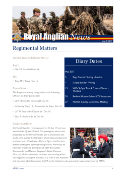 2017/04 - Royal Anglian News April 2017