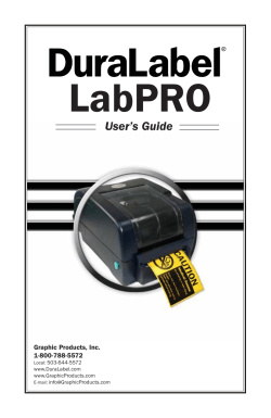 LabPRO - Graphic Products