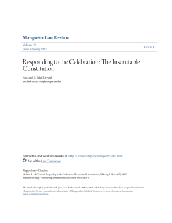 Responding to the Celebration: The Inscrutable Constitution