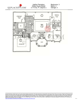 Halifax Plantation White House Model 2,173 Sq. Ft. (Approx
