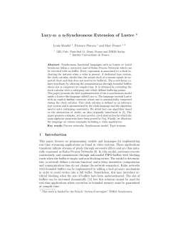 Lucy-n: a n-Synchronous Extension of Lustre *