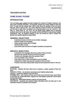 teacher`s notes