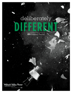 deliberately - Wabash Valley Power Association