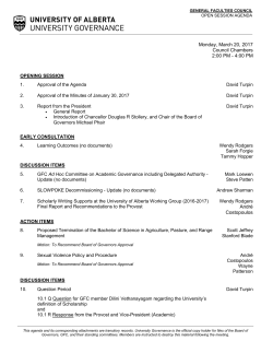 Monday, March 20, 2017 Council Chambers 2:00 PM