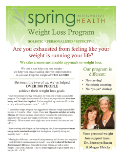 Weight loss sales page BB2 - Spring Integrative Health