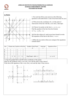 the Notes for Teachers - Aiming High Teacher Network