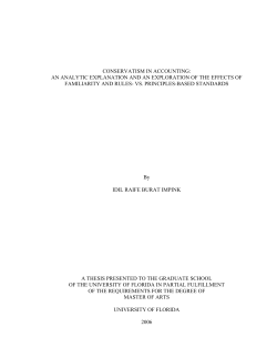 conservatism in accounting - UFDC Image Array 2