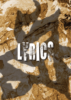 Lyrics sheet - Six String Slaughter