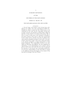 Summary (Brief) Exposition - Swedenborg Digital Library