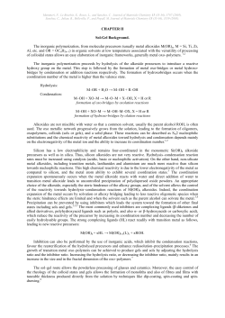 Hybrid Organic-Inorganic materials: An Overview