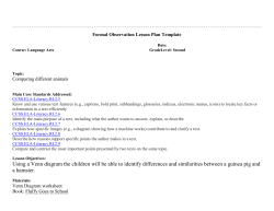 Using a Venn diagram the children will be able to identify