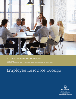 Employee Resource Groups