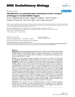 Identification of a gonadotropin
