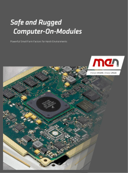 Safe and Rugged Computer-On