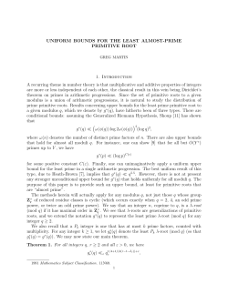 Uniform bounds for the least almost-prime primitive root