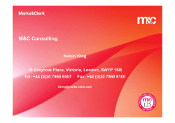 The valuation of intangible assets