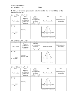 Math 14, Homework 6.4 p. 360 # 5 &ndash; 12