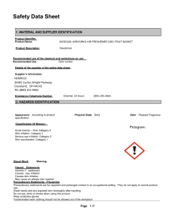 AIRWORKS SOLID AIR FRESHNER - FRUIT BASKET