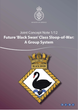 JCN 1/12: Future `Black Swan` Class Sloop-of