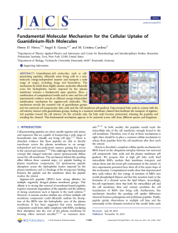 Fundamental Molecular Mechanism for the Cellular