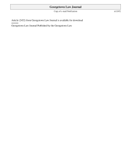 Threats to Judical Independence, Real and Imagined