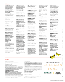 Glossary - Mapping Ideas