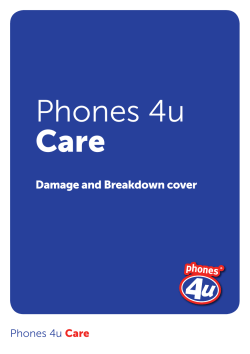Phones 4u Care - Policy Administration Services