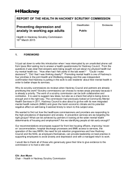 Preventing depression and anxiety in working