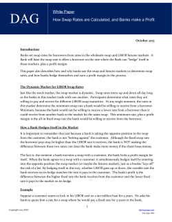 How Swap Rates are Calculated, and Banks make a Profit