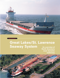 Overview of the Great Lakes / St. Lawrence Seaway