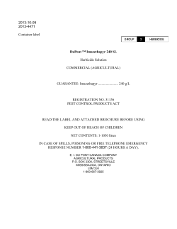 Imazethapyr 240 SL Herbicide Label