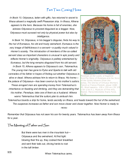 Part Two: Coming Home