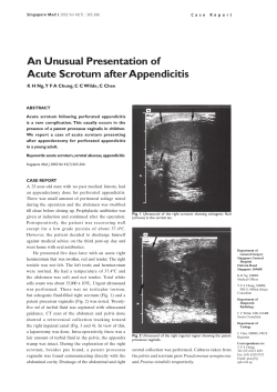 An Unusual Presentation of Acute Scrotum after