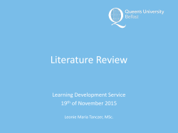 Literature Review