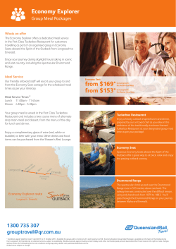 Economy Explorer from $169* from $153*