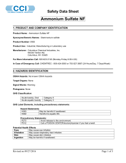 Ammonium Sulfate NF