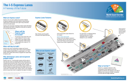 The I-5 Express Lanes - Keep San Diego Moving