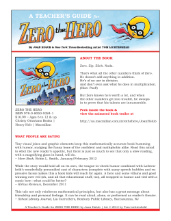 about the book - Tom Lichtenheld