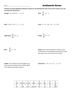 A9-Arithmetic Practice WS