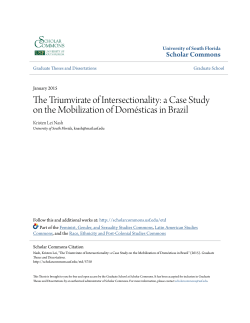 The Triumvirate of Intersectionality: a Case Study on the Mobilization