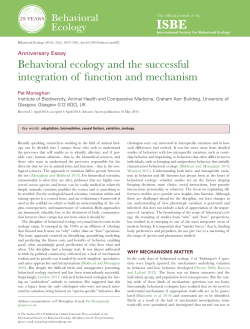 ISBE ISBE - Oxford Academic