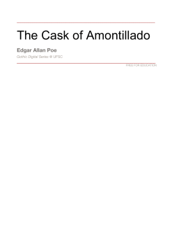 The Cask of Amontillado