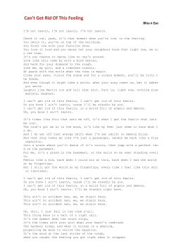 Bliss n Eso Can`t Get Rid Of This Feeling